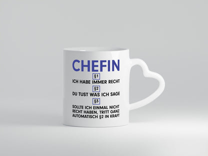 Ich habe immer Recht Chefin | Führungskraft Vorgesetzte v2 Geschenk Arbeit