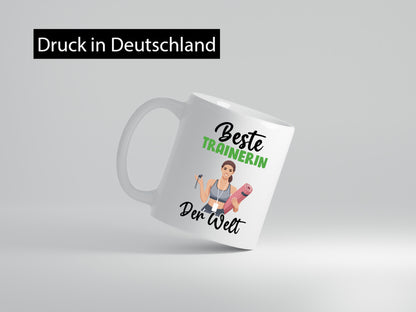 Beste Trainerin | Sportverein Humor v2 lustiger Spruch Geschenk Geschenkidee