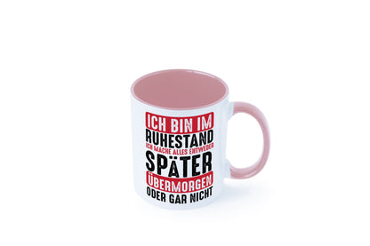 Ich mache alles später oder gar nicht | Rentner Ruhestand Geschenkidee Jubiläum