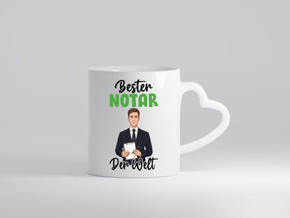 Bester Notar | Jurist v2 Geschenk Humor Geschenkidee lustiger Spruch Tasse