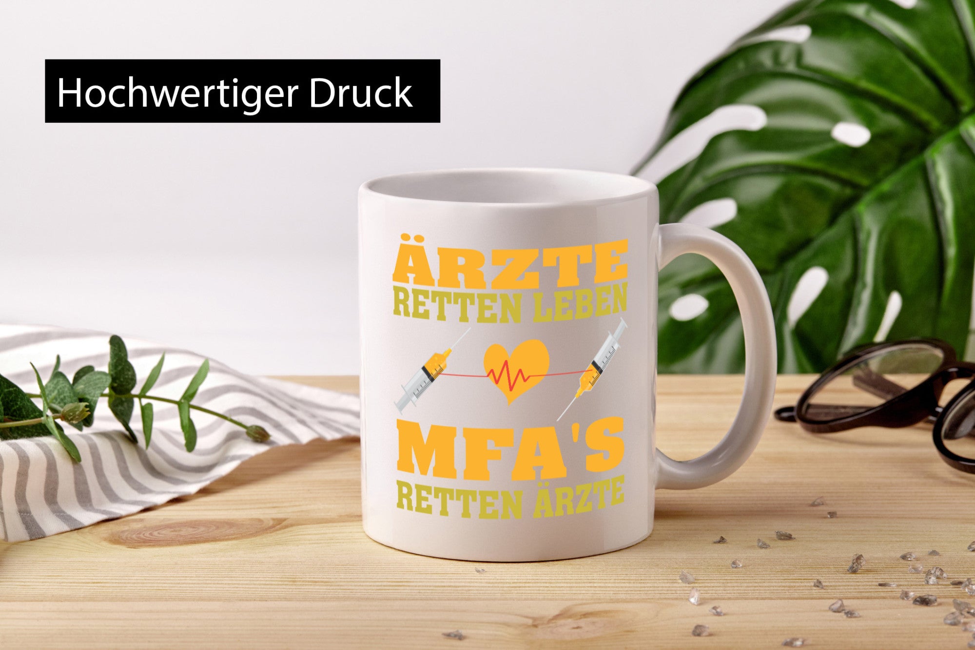 Ärzte Retten Leben | MFA´s Krankenhaus lustiger Spruch Geschenk Humor