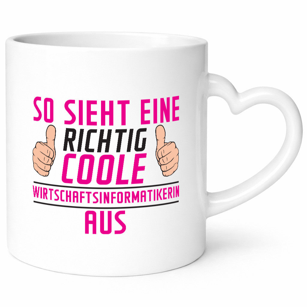 Richtig Coole Wirtschaftsinformatikerin | Wirtschaft Geschenk Humor