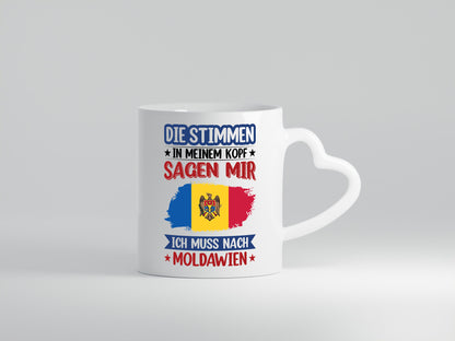 Moldawien | Urlaub Stimmen in meinem Kopf Traumland lustig Humor Geschenkidee