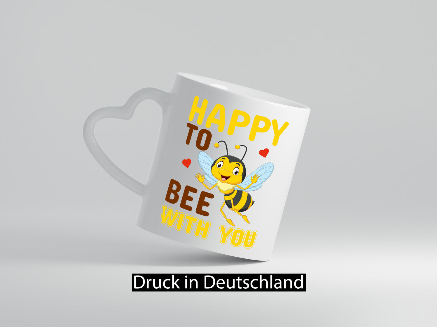 Happy Bee | Beziehung Tasse Freundschaft Bienen Humor Geschenkidee