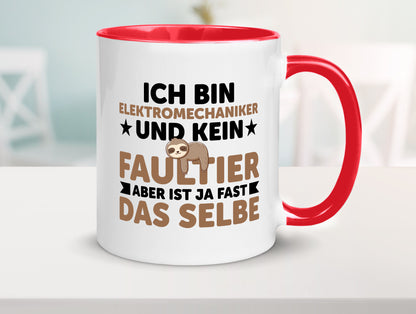 Ich bin kein Faultier: Elektromechaniker | Mechaniker Geschenkidee