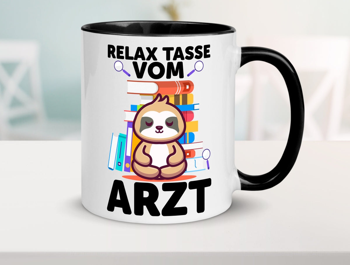 Relax Tasse: Arzt | Medizin Doktor Facharzt lustig Humor Geschenkidee Geschenk