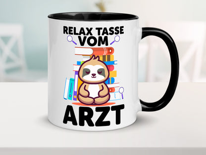Relax Tasse: Arzt | Medizin Doktor Facharzt lustig Humor Geschenkidee Geschenk