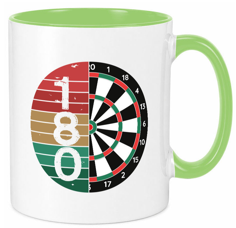 Dartsboard | Retro Dartspieler Kollege Freunde Geschenkidee Arbeit Kollegen