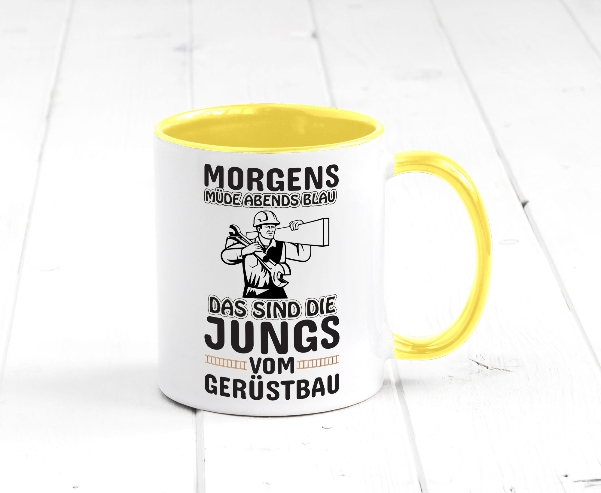 Jungs vom Gerüstbau | Gerüstbauer Tasse Baustelle Geschenk Humor Geschenkidee