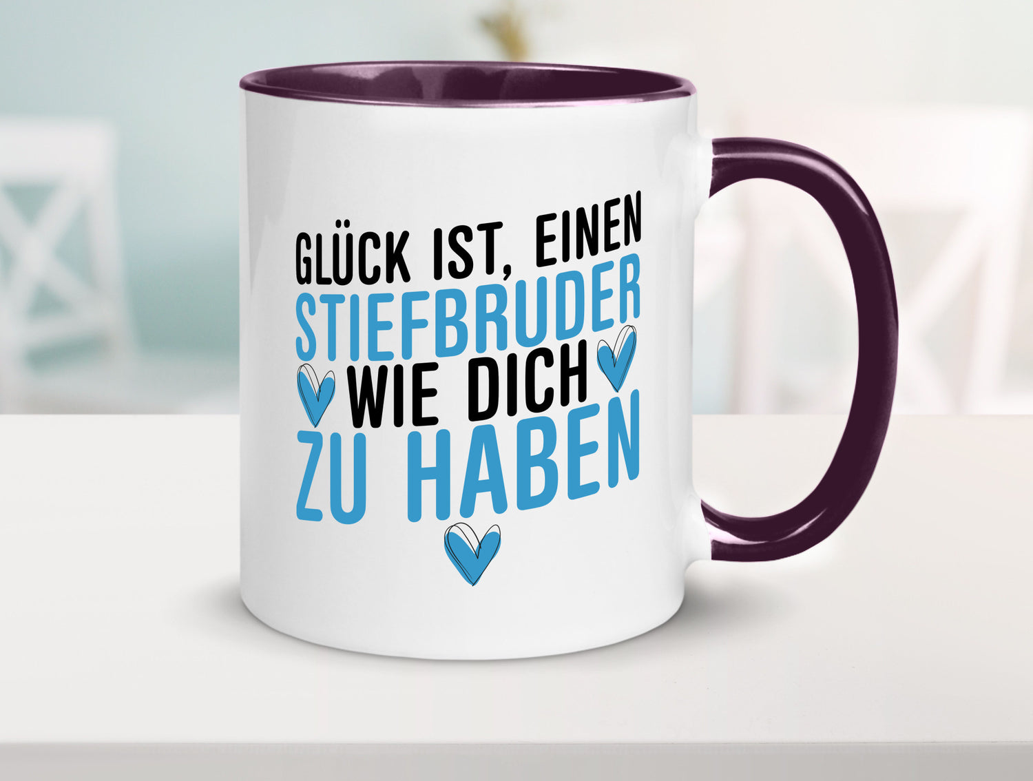 Stiefbruder wie dich | Glück lieber Bruder Geburtstag Geschenkidee Humor Tasse