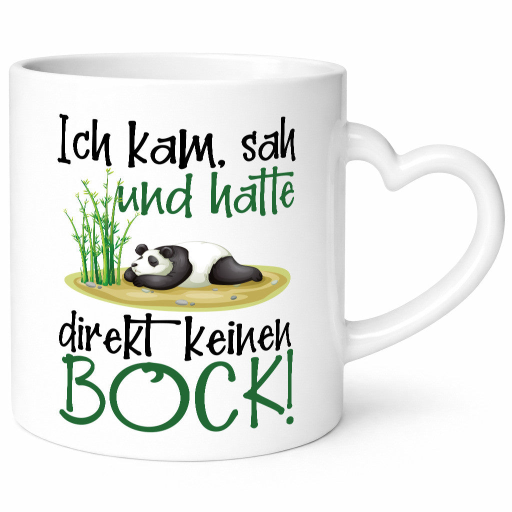 Ich habe kein Bock v2 Geschenk Humor Geschenkidee lustiger Spruch Tasse