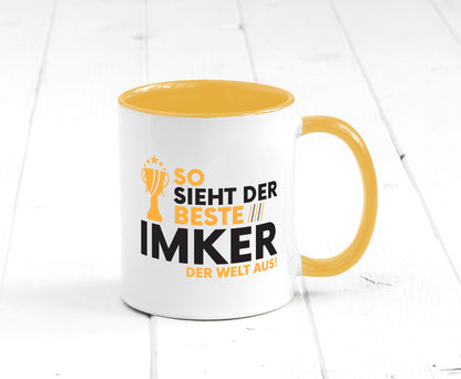 Der Weltbeste Imker | Imkerei lustiger Spruch Geschenk Humor Geschenkidee Tasse