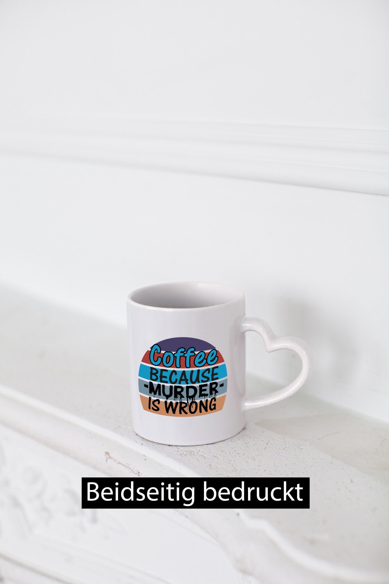 Kaffeetrinker Tasse | schwarzer Humor Büro Spruch Geschenk Arbeit Kollegen