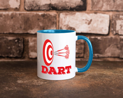 Dartspieler Tasse | Dart Hobby Motiv Spieler lustig Humor Geschenkidee Geschenk