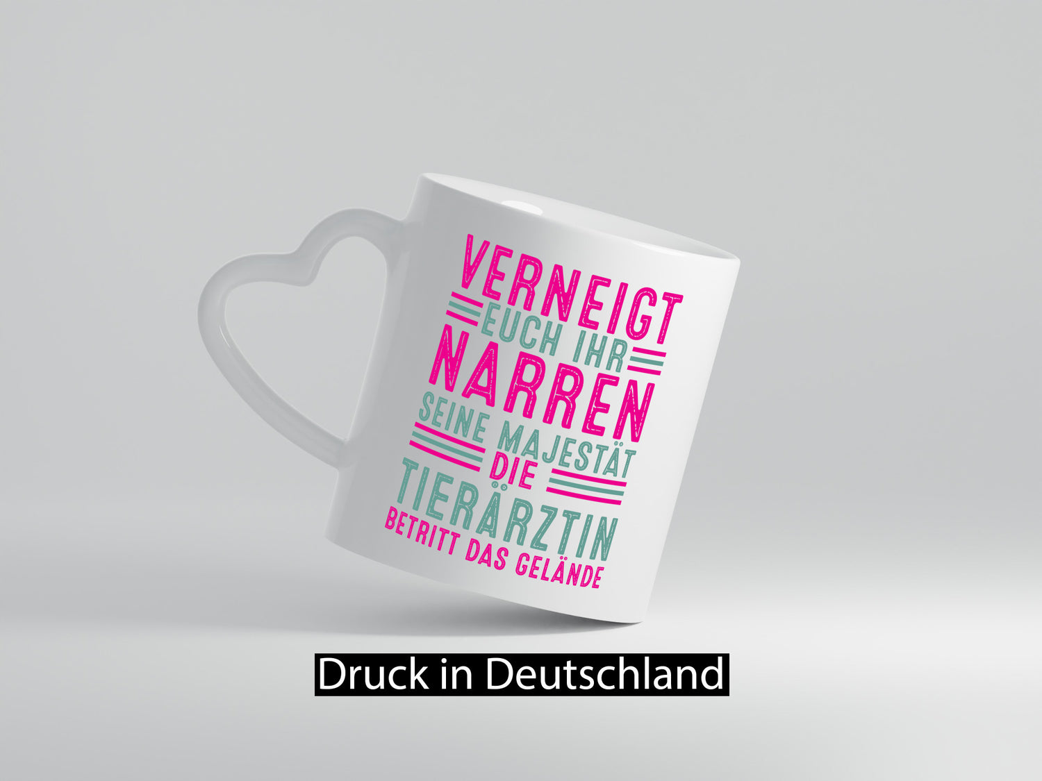 Verneigt euch: Tierärztin | Mediziner Tiermedizin Geschenk Tierliebhaber Humor