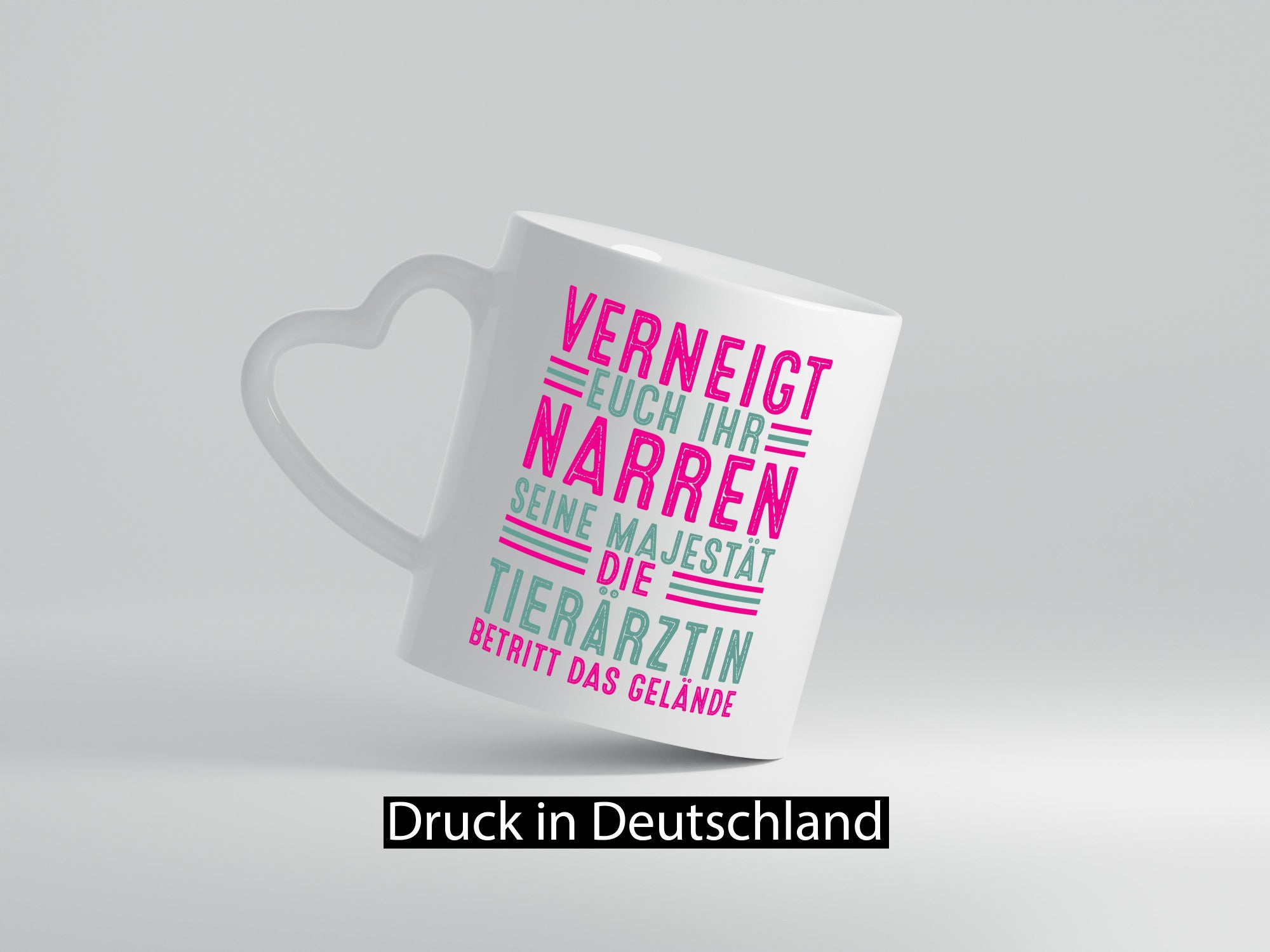 Verneigt euch: Tierärztin | Mediziner Tiermedizin Geschenk Tierliebhaber Humor
