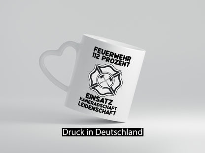 Feuerwehr | 112 Kameradschaft Einsatz Feuerwehrmann lustiger Spruch Geschenk