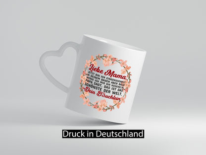 Liebe Mama | Schwangerschaft Tasse Baby süß Humor Familie Geschenkidee