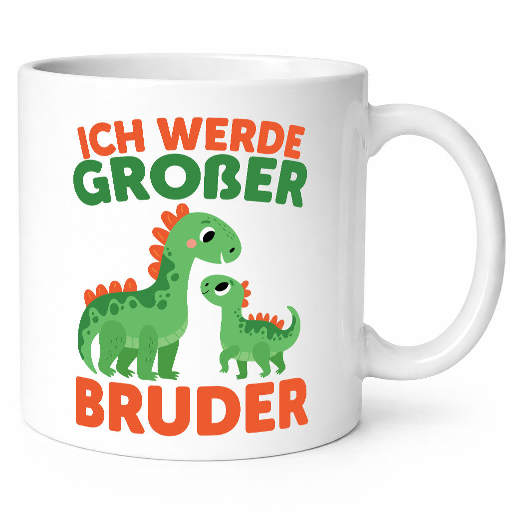 Ich werde Großer Bruder | Dino Brudersaurus lustig Humor Geschenkidee Geschenk