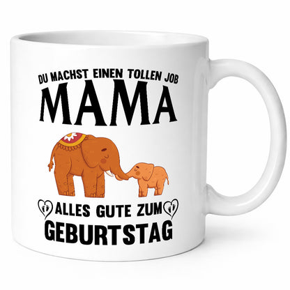 Alles gute zum Geburtstag Mama | Beste Humor Familie Geschenkidee Tasse