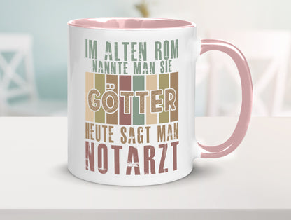 Heute sagt man: Notarzt | Arzt Humor Geschenkidee Tasse