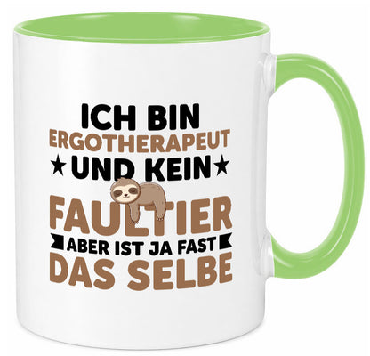 Ich bin kein Faultier: Ergotherapeut | Ergotherapie Geschenk Tierliebhaber