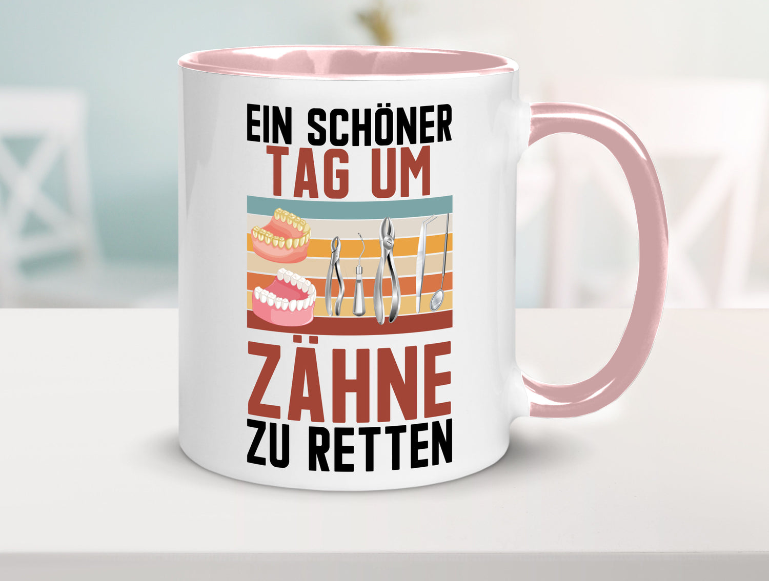 Ein schöner Tag um zähne zu retten | Zahnarzt Geschenk Humor Geschenkidee