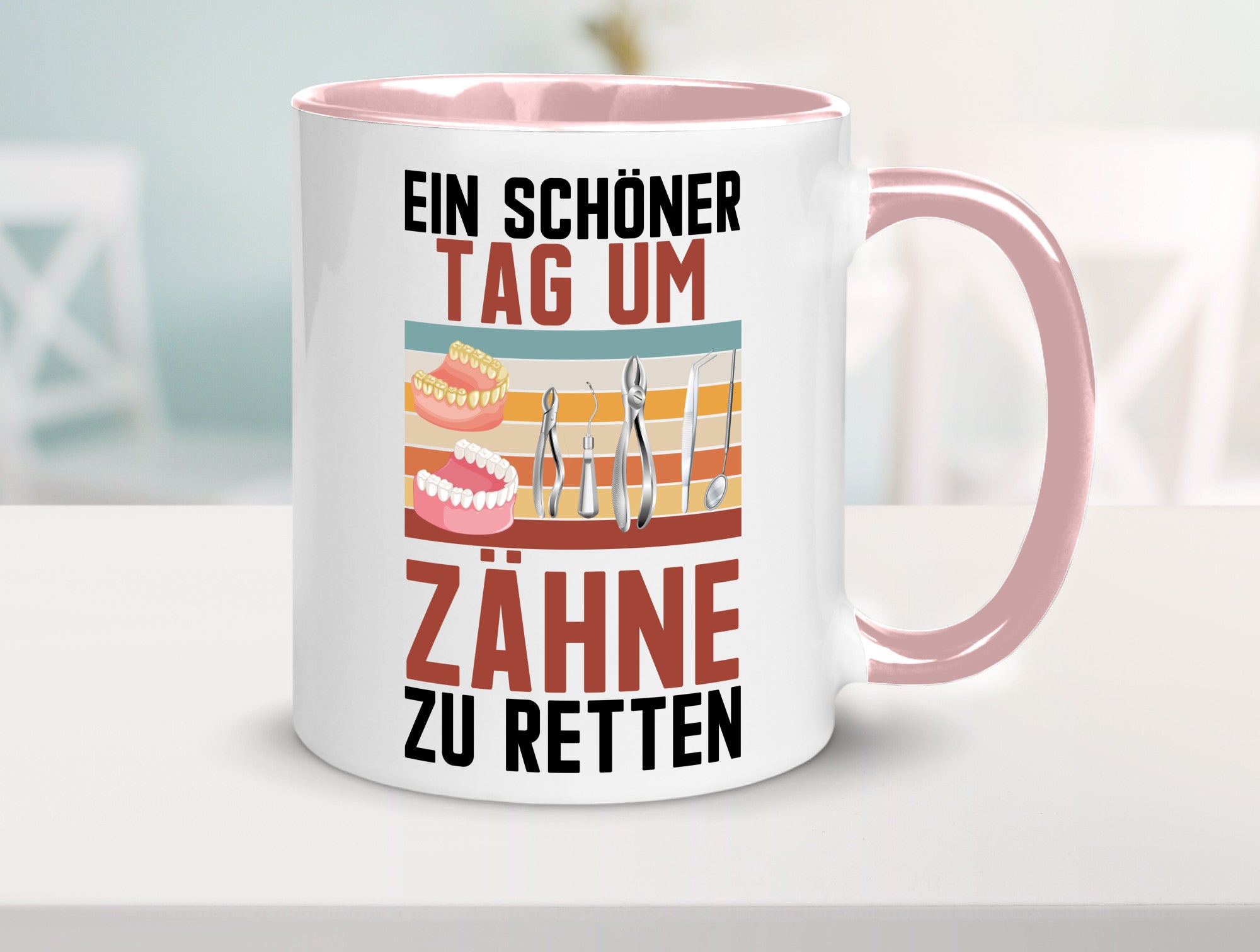 Ein schöner Tag um zähne zu retten | Zahnarzt Geschenk Humor Geschenkidee