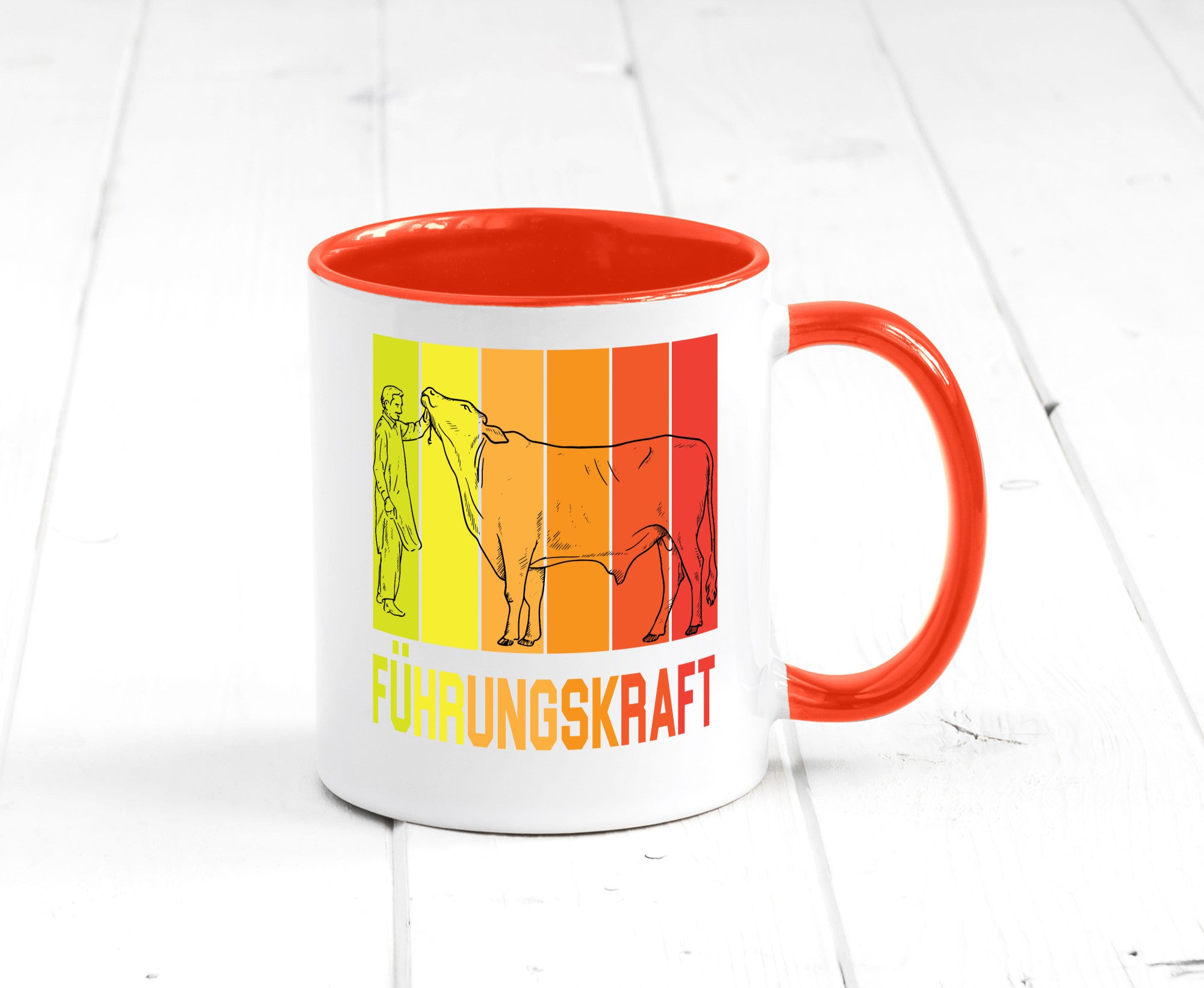 Führungskraft | Farmer Bauernhof lustig Humor Geschenkidee Geschenk Tasse