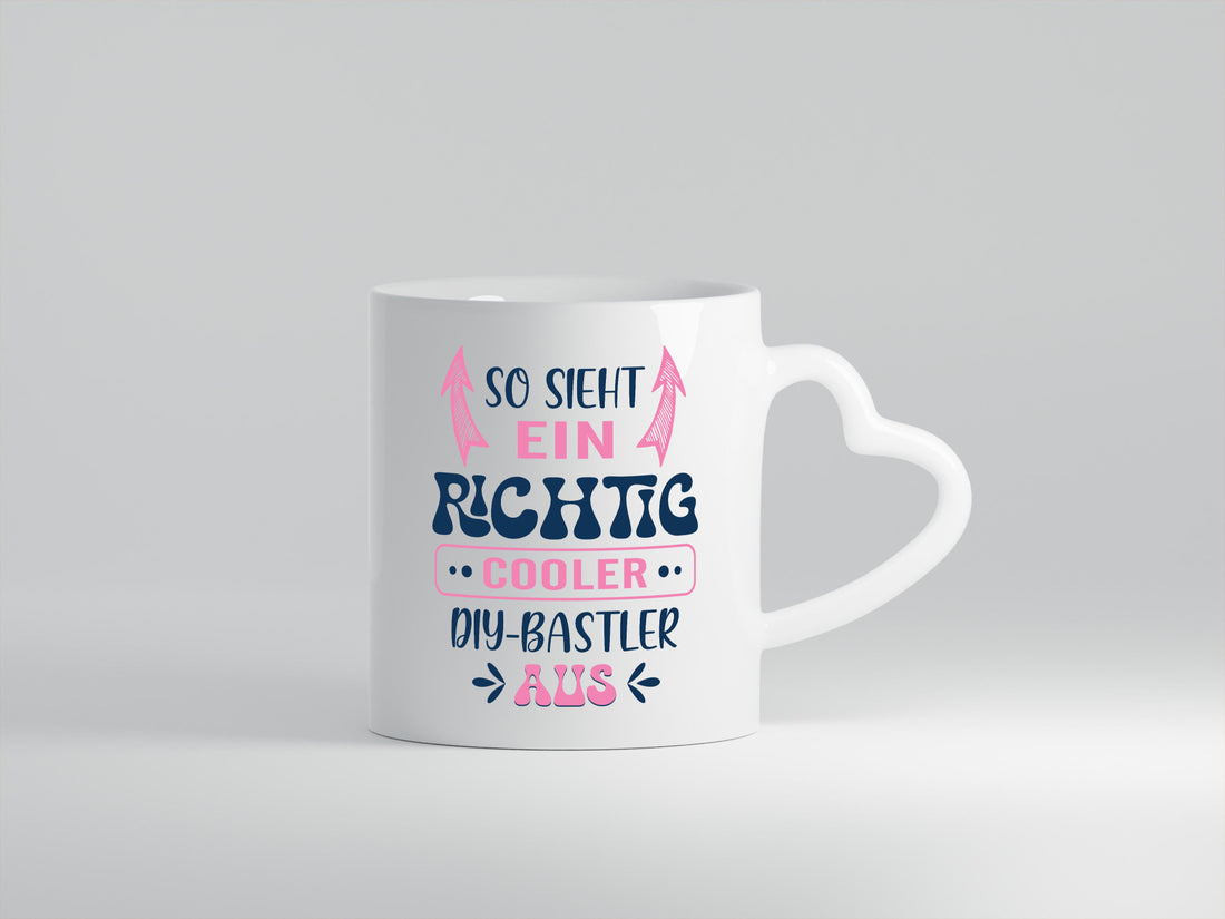 Richtig Cooler DIY Bastler | Basteln Handmade Humor Geschenkidee Tasse