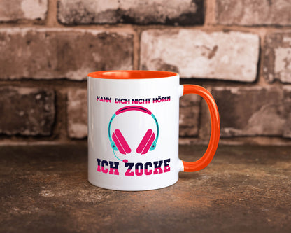 Kann dich nicht hören ich Zocke | Gamer Zocken Zocker Geschenkidee Humor Tasse