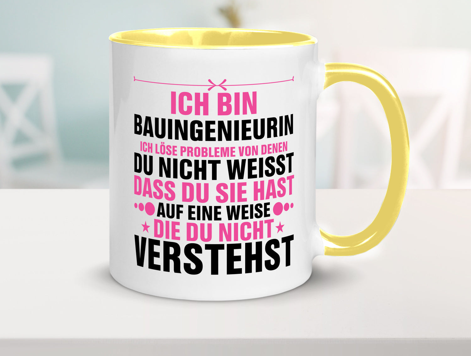 Löse Probleme: Bauingenieurin | Ingenieurin lustig Humor Geschenkidee Geschenk