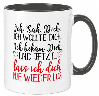 Ich will dich lustig Humor Geschenkidee Geschenk Tasse