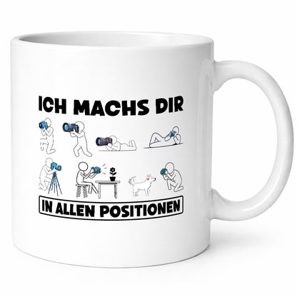 Ich machs dir in allen Positionen | Fotograf Fotografie v2 lustiger Spruch