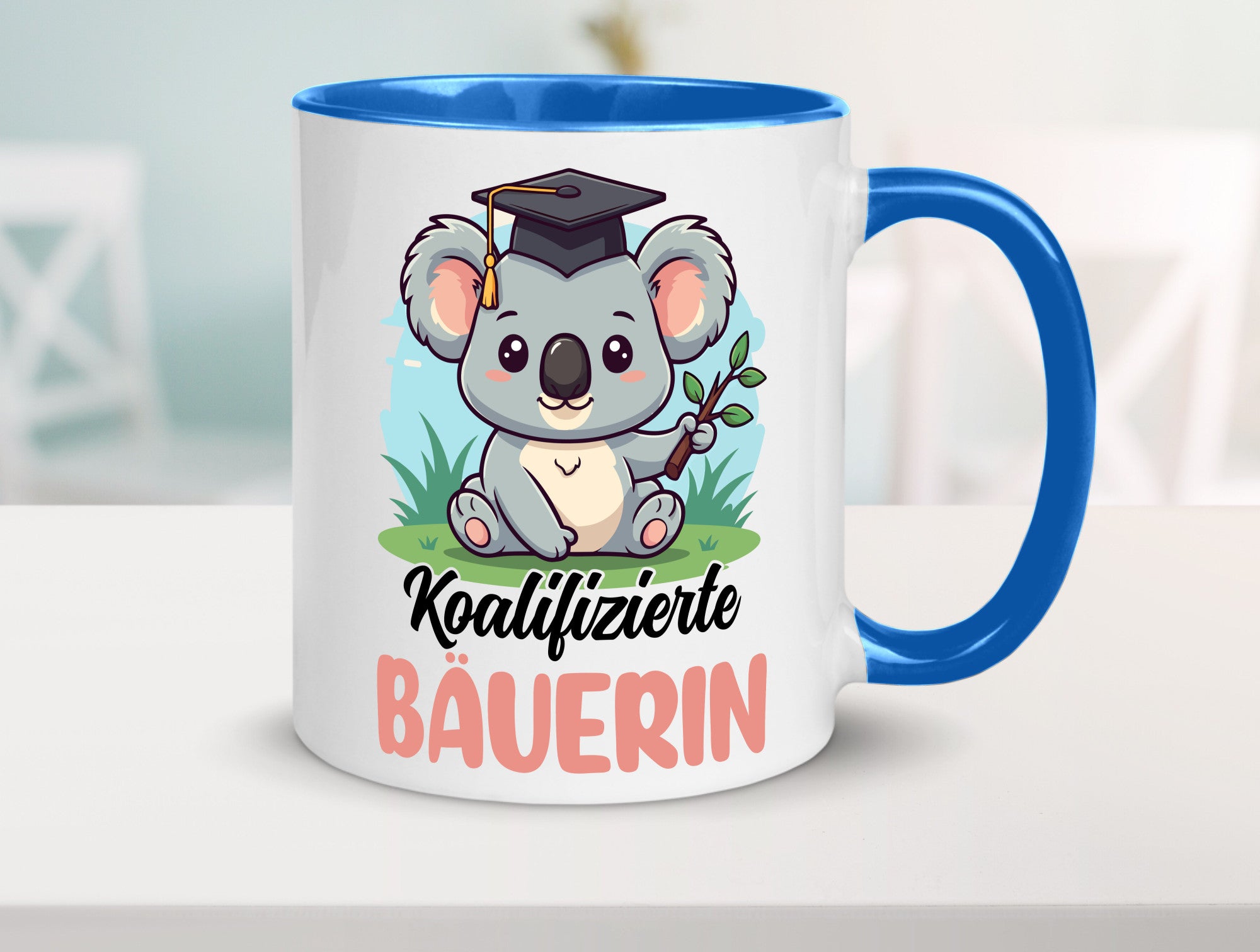 Koalifizierte Bäuerin | Bauernhof Landwirtschaft lustiger Spruch Geschenk Humor