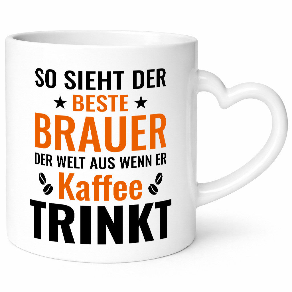 Kaffee trinkt: Brauer | Bier Brauerei Geschenk Humor Geschenkidee lustiger