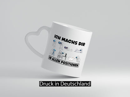 Ich machs dir in allen Positionen | Fotograf Fotografie v2 lustiger Spruch