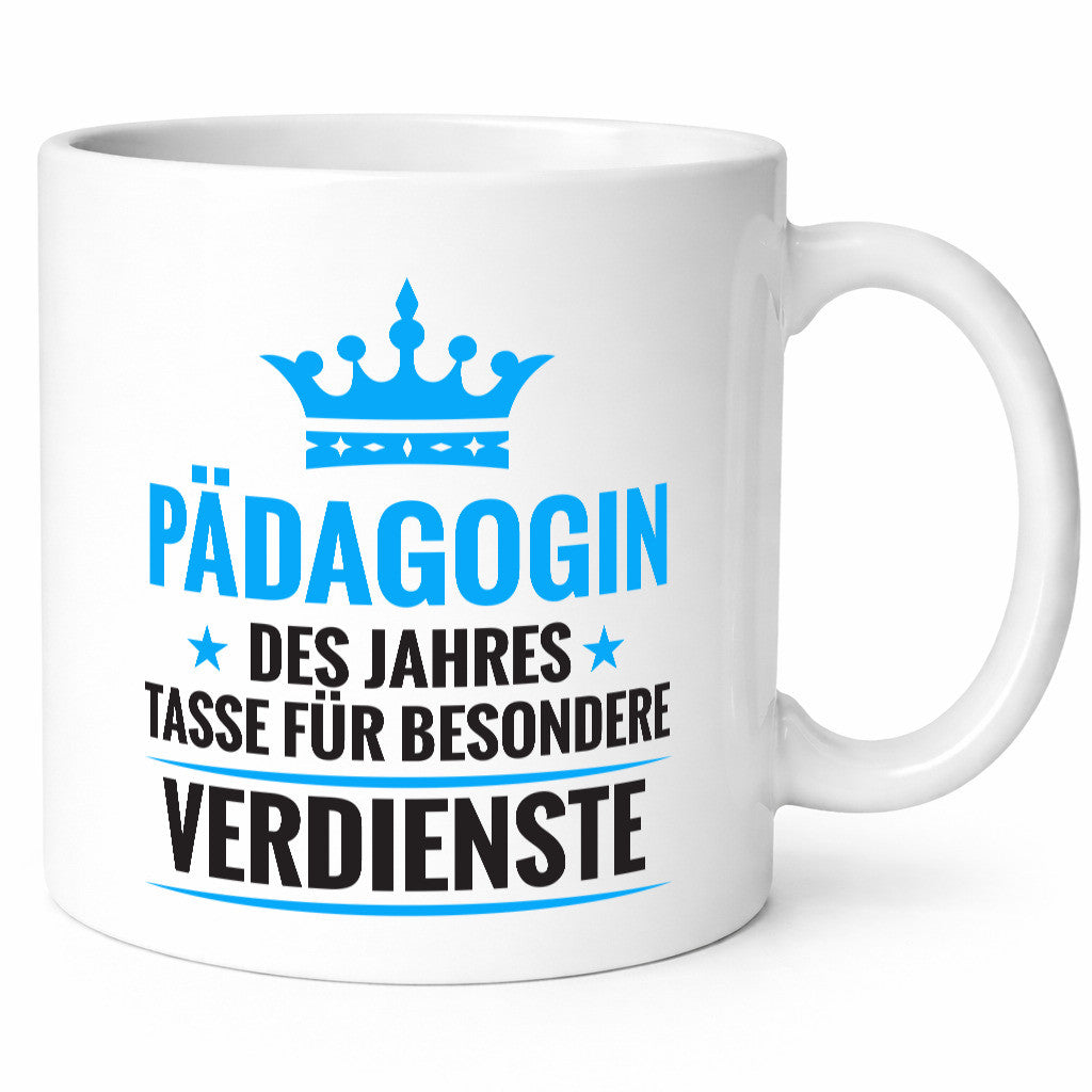 Besonderer Verdienst: Pädagogin | Pädagogik lustiger Spruch Geschenk Humor