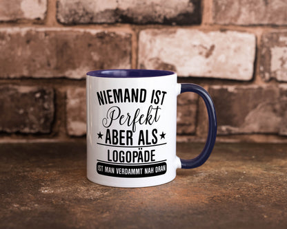Verdammt nah dran: Logopäde | Sprachtherapie lustig Humor Geschenkidee Geschenk