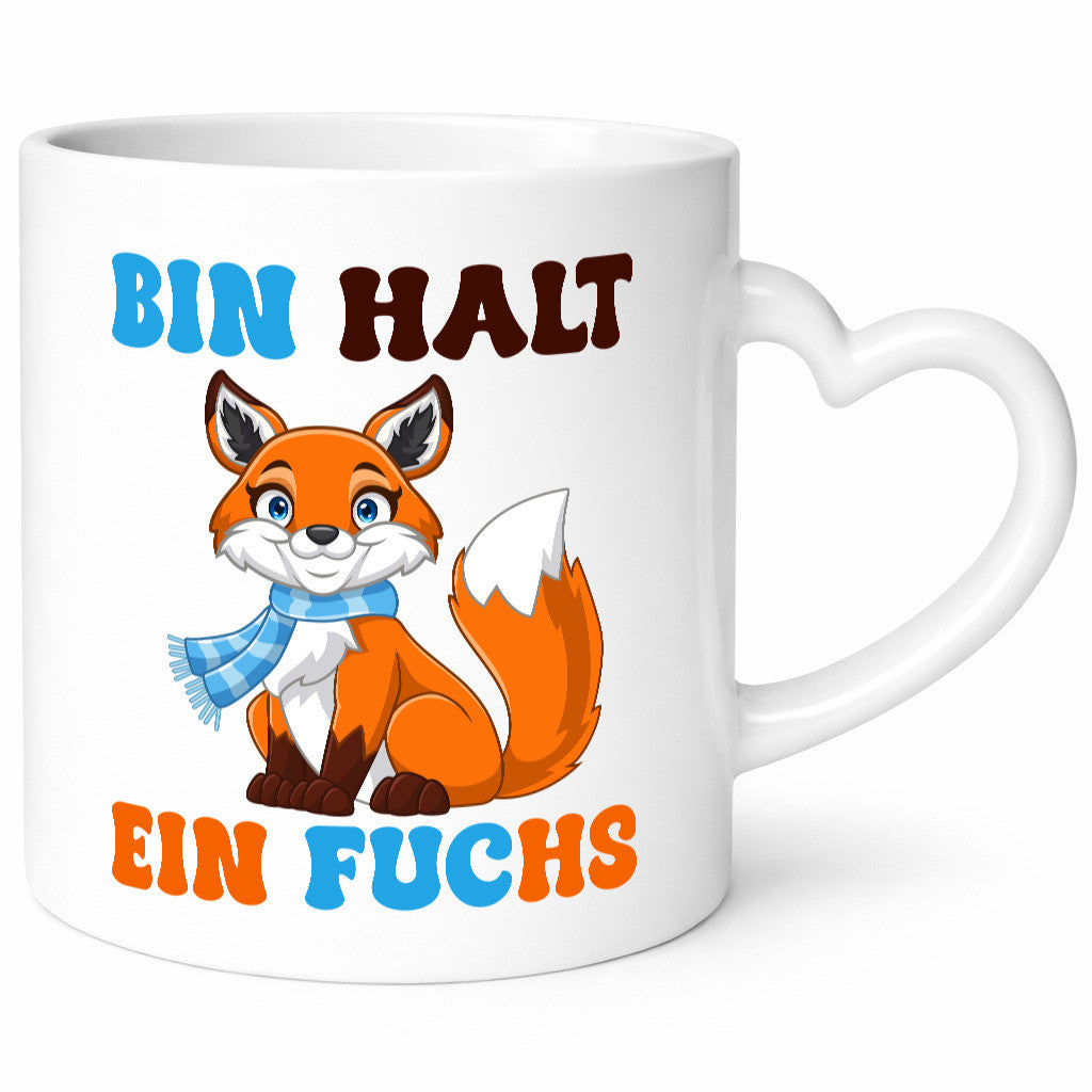 Bin halt ein Fuchs | Schlauer lustig Humor Geschenkidee Geschenk Tasse