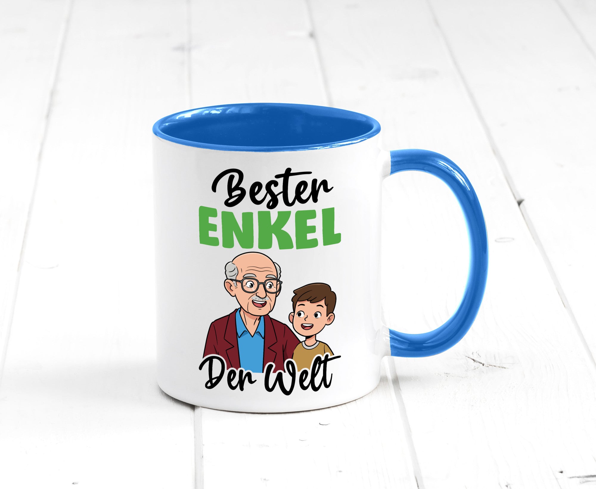 Bester Enkel | Großmutter Großvater Oma Opa lustiger Spruch Geschenk Familie