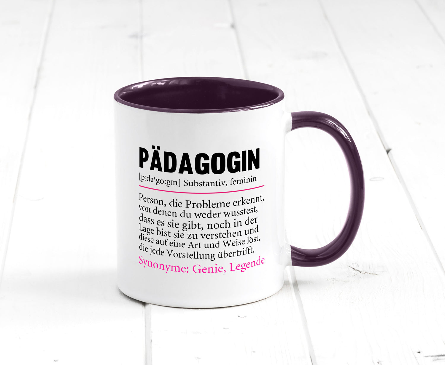 Pädagogin | Spruch lustig Humor Pädagogik v2 Geschenk Geschenkidee lustiger