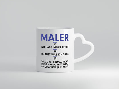 Ich habe immer Recht Maler | Malerei v2 Geschenk Humor Geschenkidee lustiger