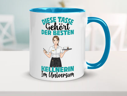 Im Universum: Kellnerin | Beruf kellnern Bedienung Geschenkidee Arbeit Kollegen