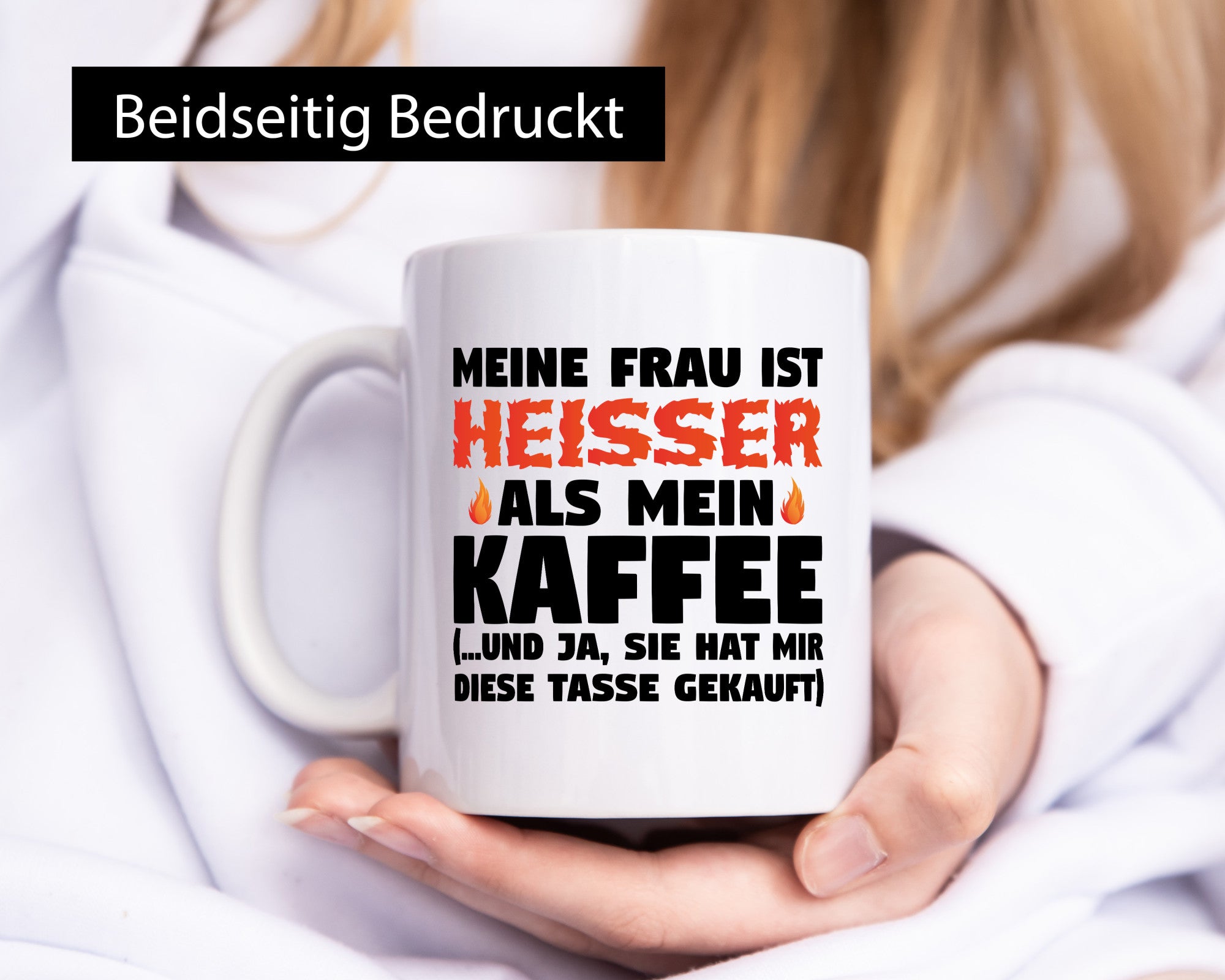 Meine heisse Frau | Ehemann Tasse Beziehung Humor lustiger Spruch Geschenk