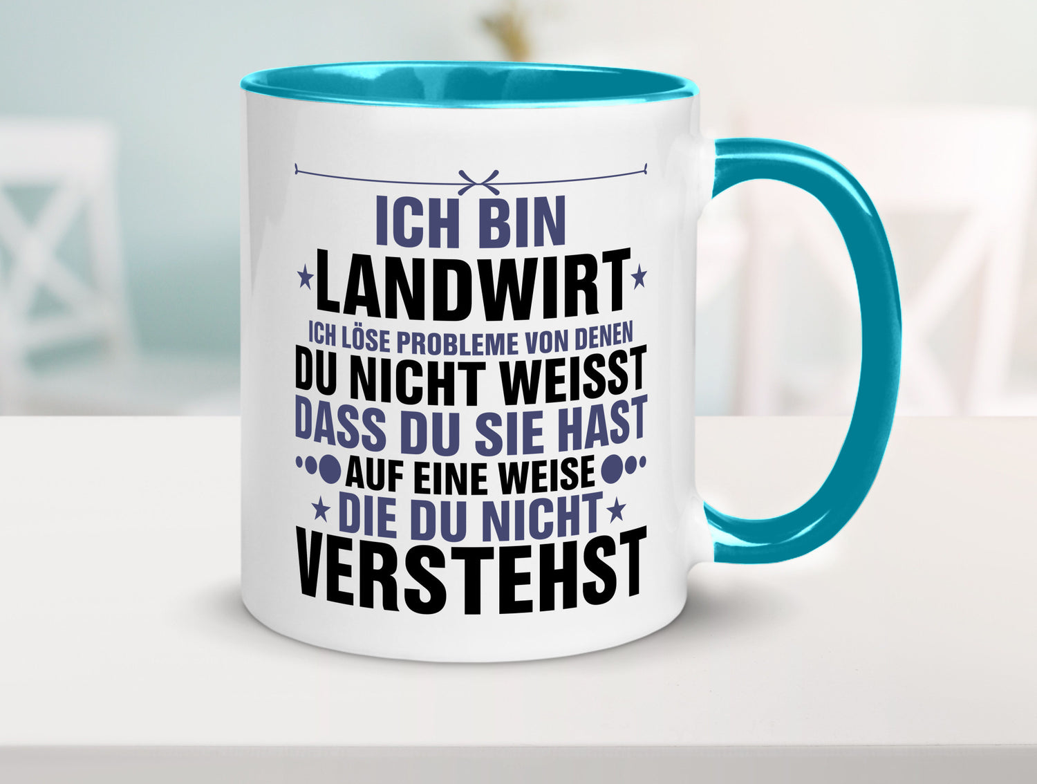 Löse Probleme: Landwirt | Bauer Landwirtschaft v2 Geschenk Humor Geschenkidee