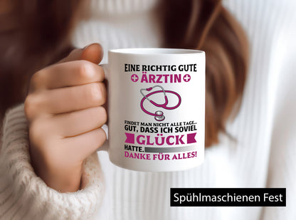 Dankeschön für Ärztin | Arzt Tasse Danke Alles vl8 lustiger Spruch Geschenk