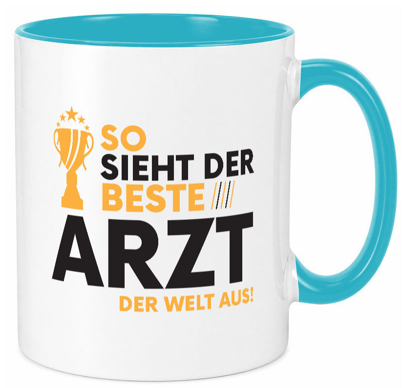 Der Weltbeste Arzt | Medizin Doktor Facharzt lustiger Spruch Geschenk Humor Tasse