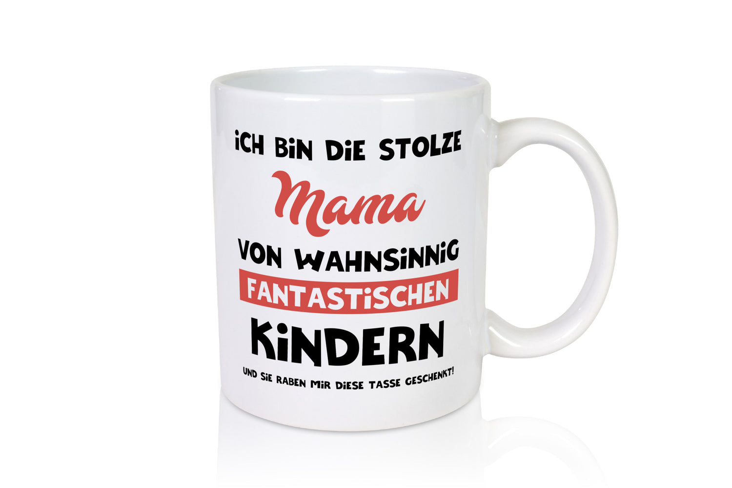 Fantasiesche Kinder | Geschenk Beste Mama lustig Familie Geschenkidee Tasse