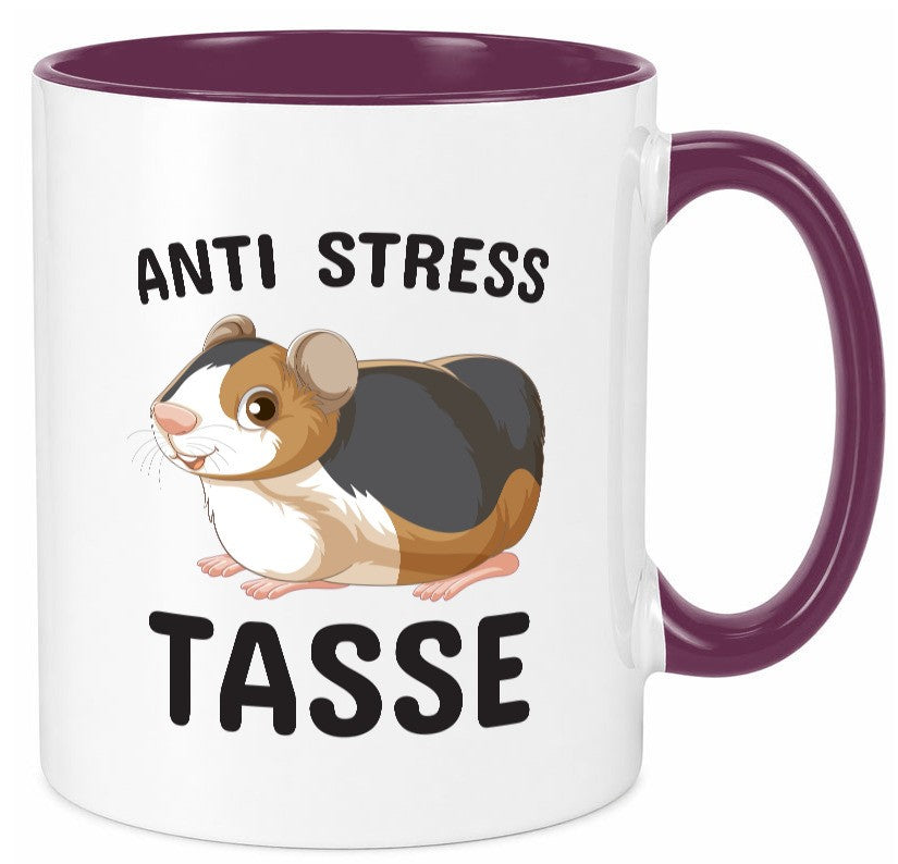 Anti Stress Tasse | Meerschweinchen Liebe Haustier Humor Tierliebhaber